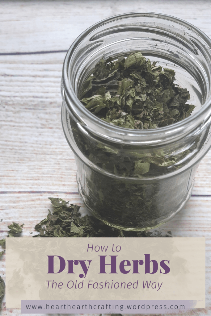 How to Dry Herbs the Old Fashioned Way