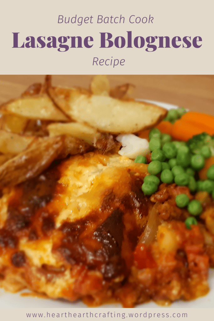 Lasagne Bolognese Recipe - Budget Batch Cook