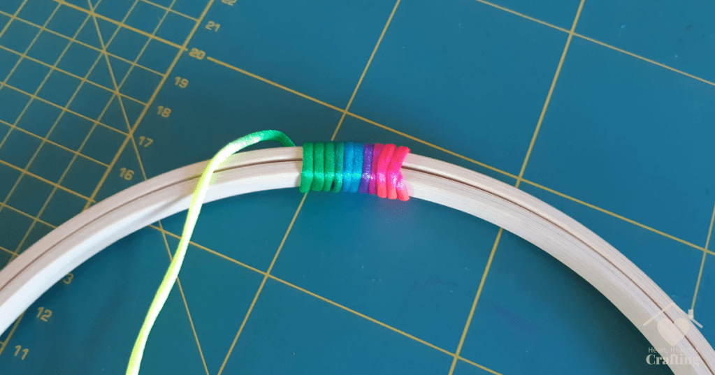 Rainbow Dreamcatcher - DIY Craft Project