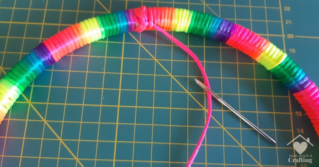 Rainbow Dreamcatcher - DIY Craft Project