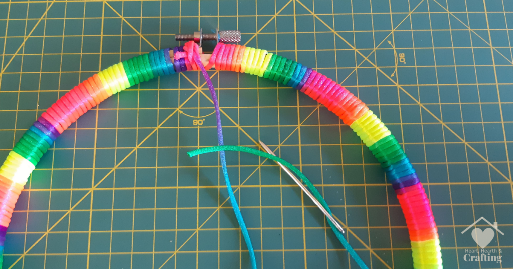 Rainbow Dreamcatcher - DIY Craft Project