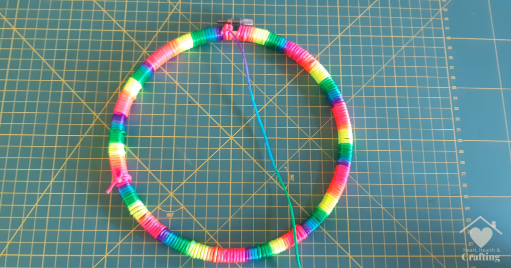 Rainbow Dreamcatcher - DIY Craft Project