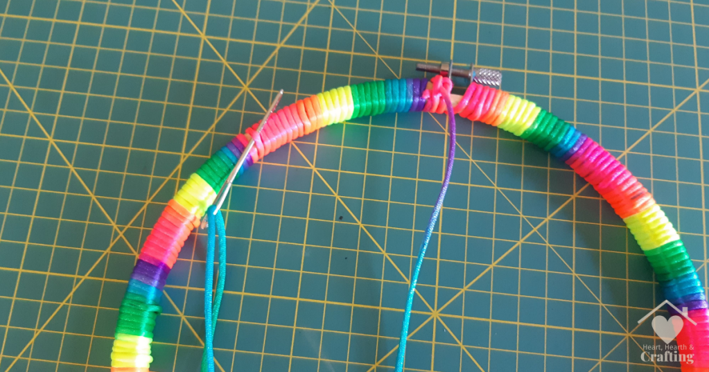 Rainbow Dreamcatcher - DIY Craft Project