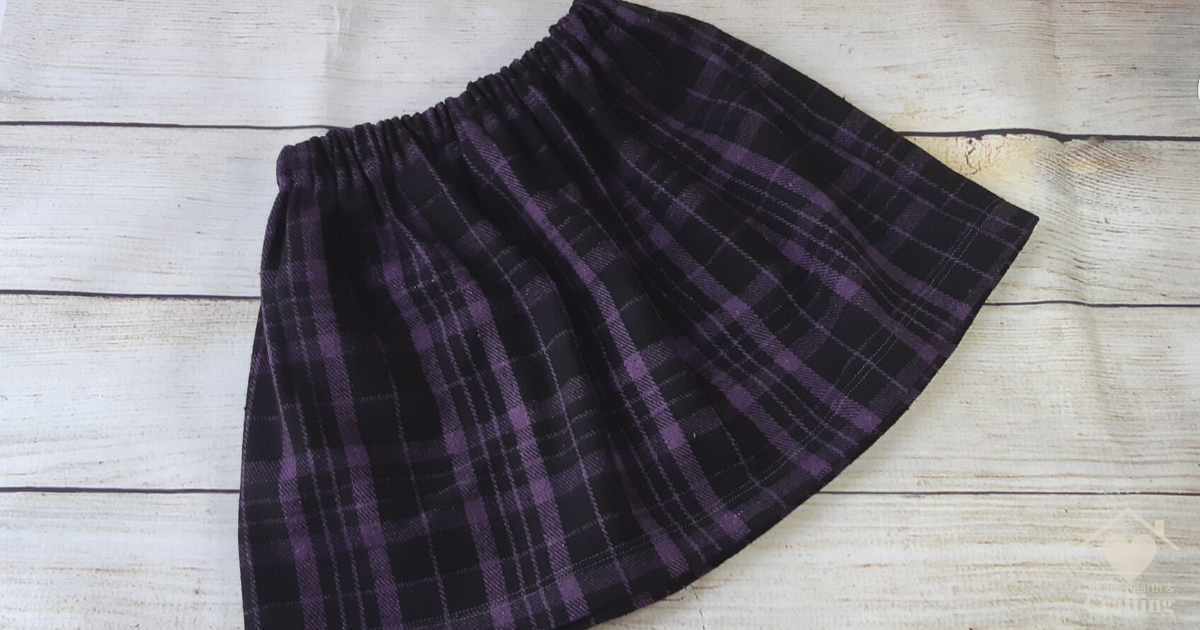 How to Sew a Gathered Skirt with Simplicity 1332