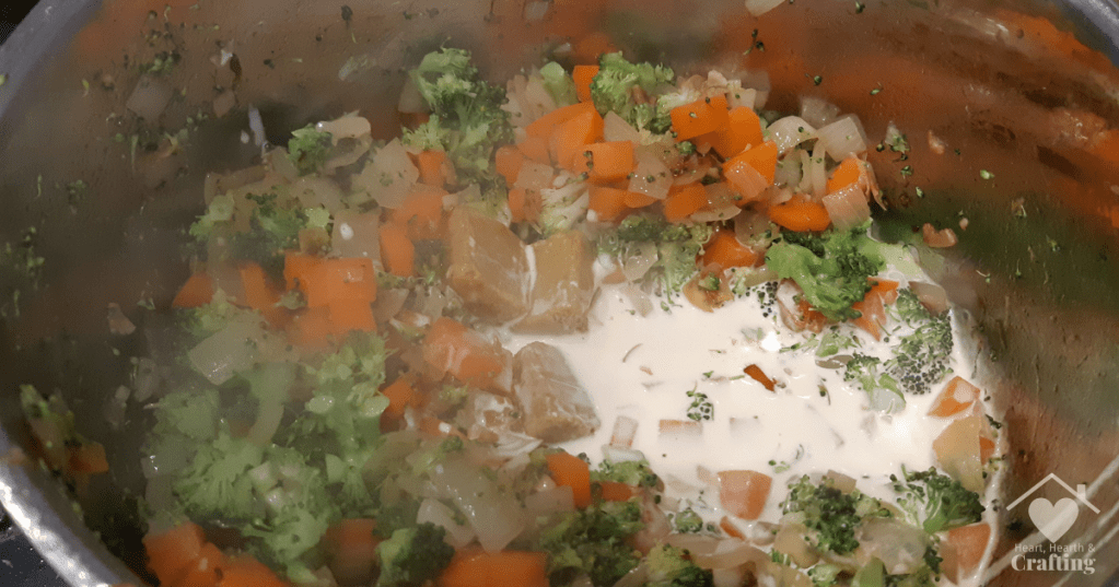 Cheese and Broccoli Soup Step 5