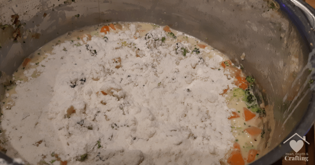 Cheese and Broccoli Soup Step 7