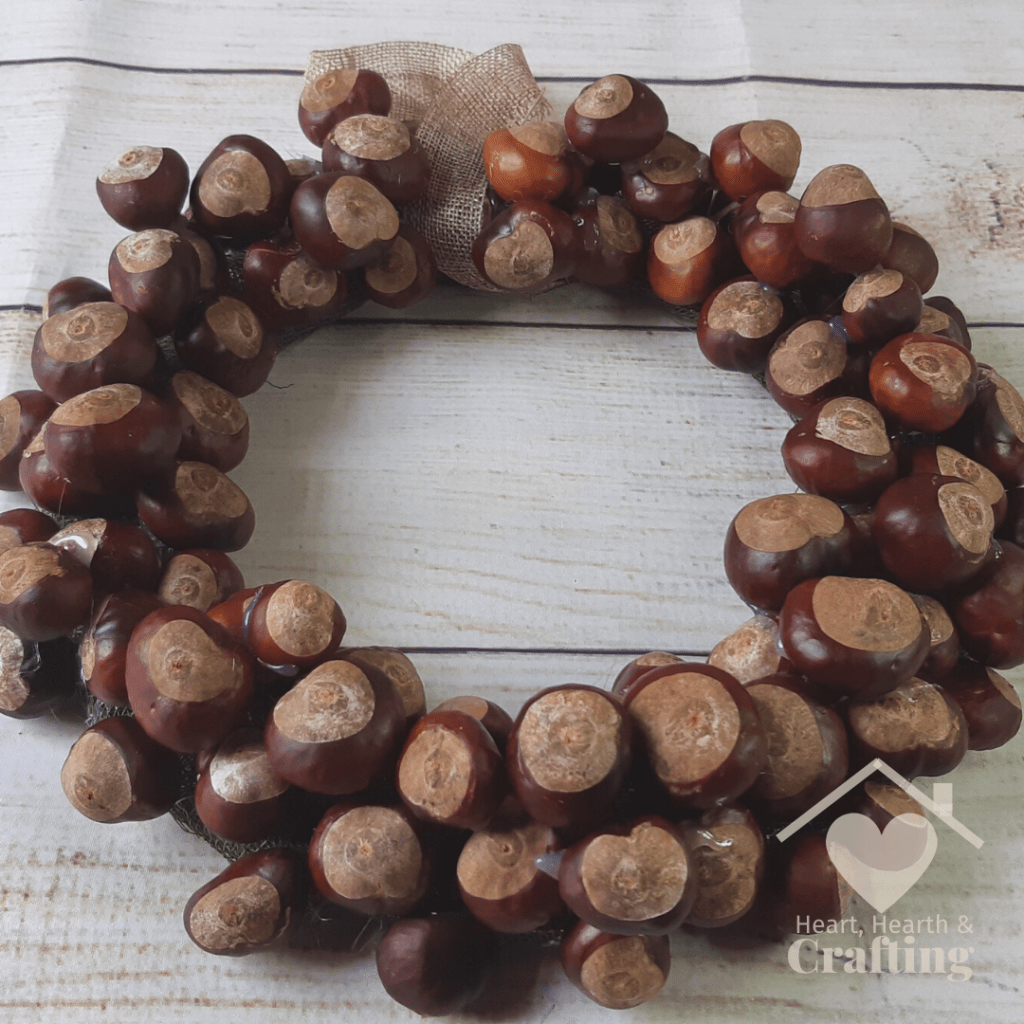 How to Make a Conker Wreath [DIY Craft for Autumn]