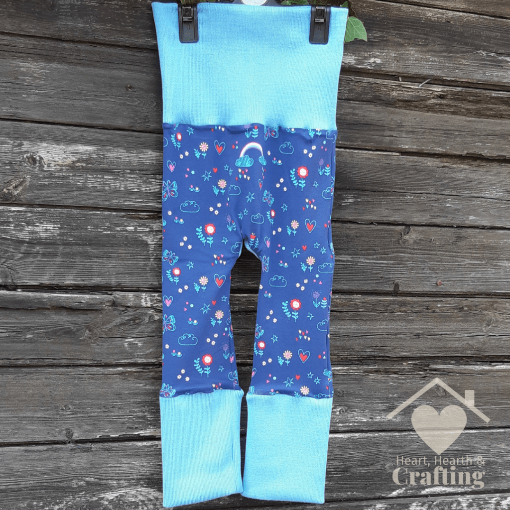 Max and Meena's Maxaloones Grow With Me Pants Sewing Project