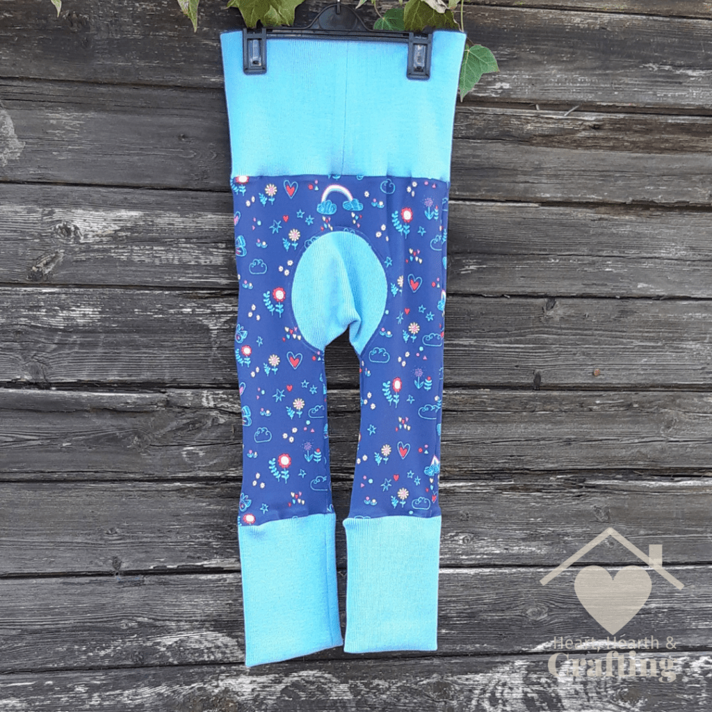 Max and Meena's Maxaloones Grow With Me Pants Sewing Project