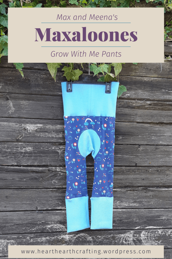 Max and Meena's Maxaloones Grow With Me Pants Sewing Project