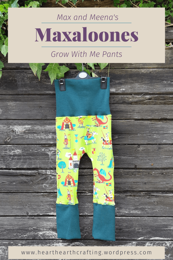 Max and Meena's Maxaloones Grow With Me Pants Sewing Project