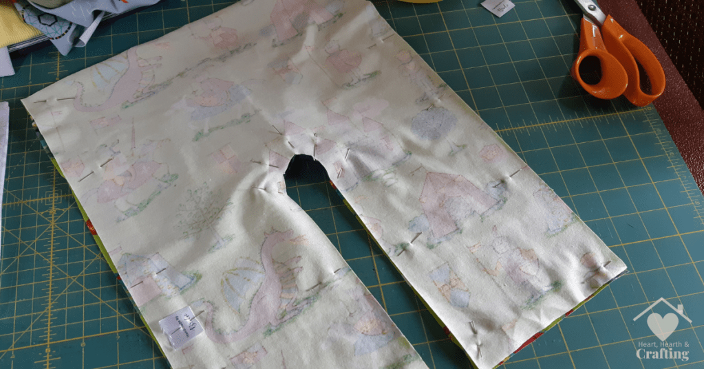 Max and Meena's Maxaloones Grow With Me Pants Sewing Project Step 3
