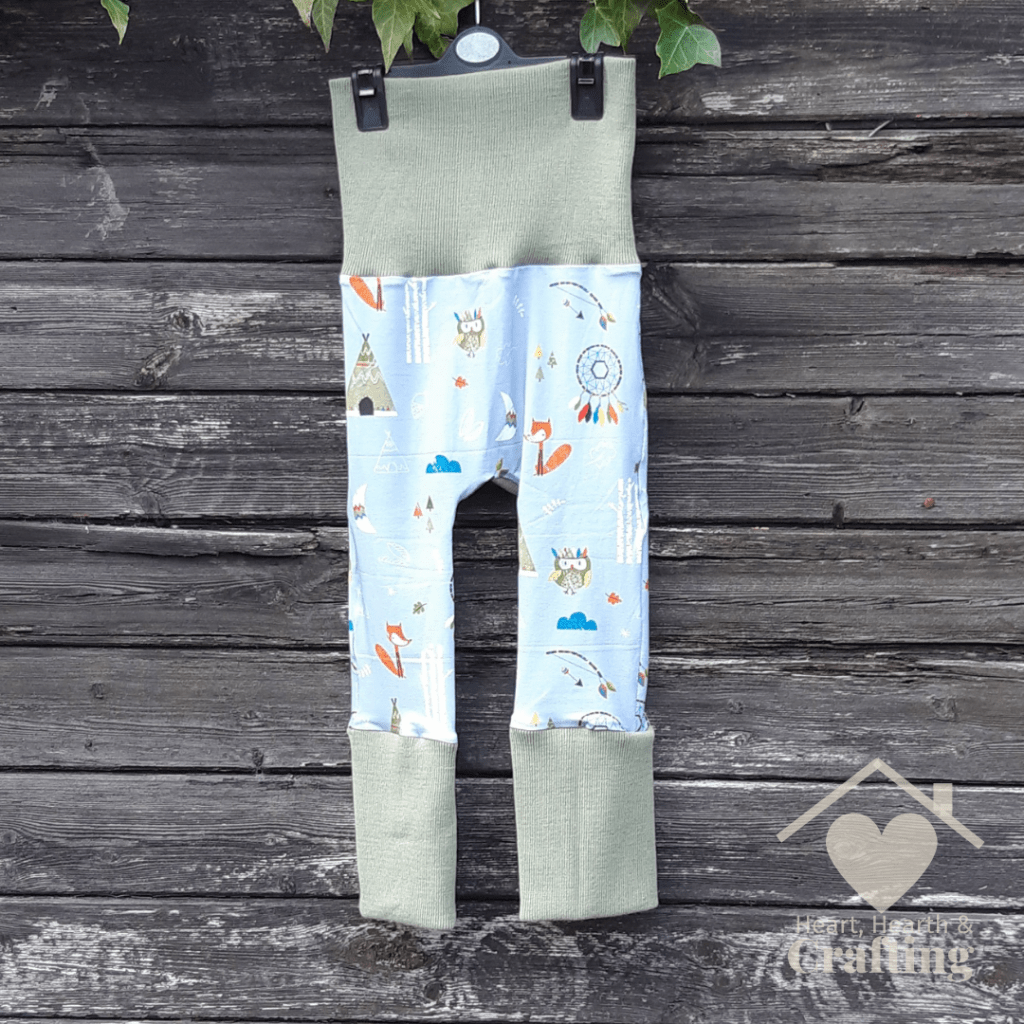 Max and Meena's Maxaloones Grow With Me Pants Sewing Project