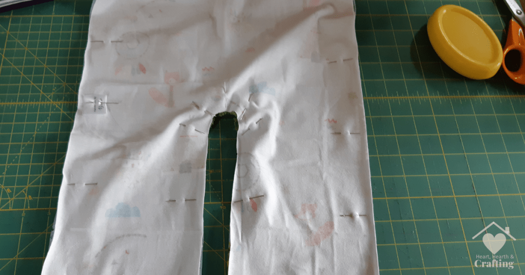 Max and Meena's Maxaloones Grow With Me Pants Sewing Project Step 3