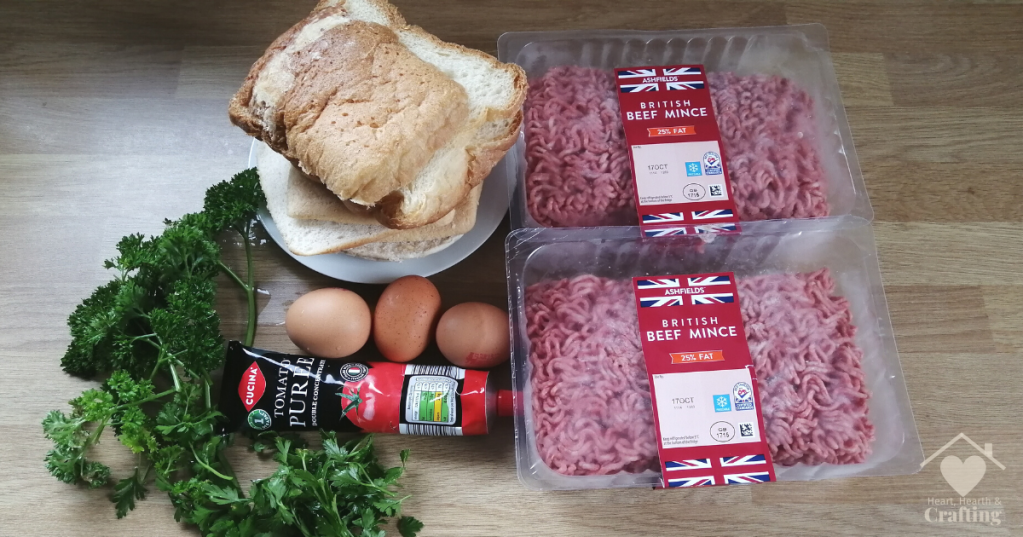 Meat Balls Recipe - Ingredients