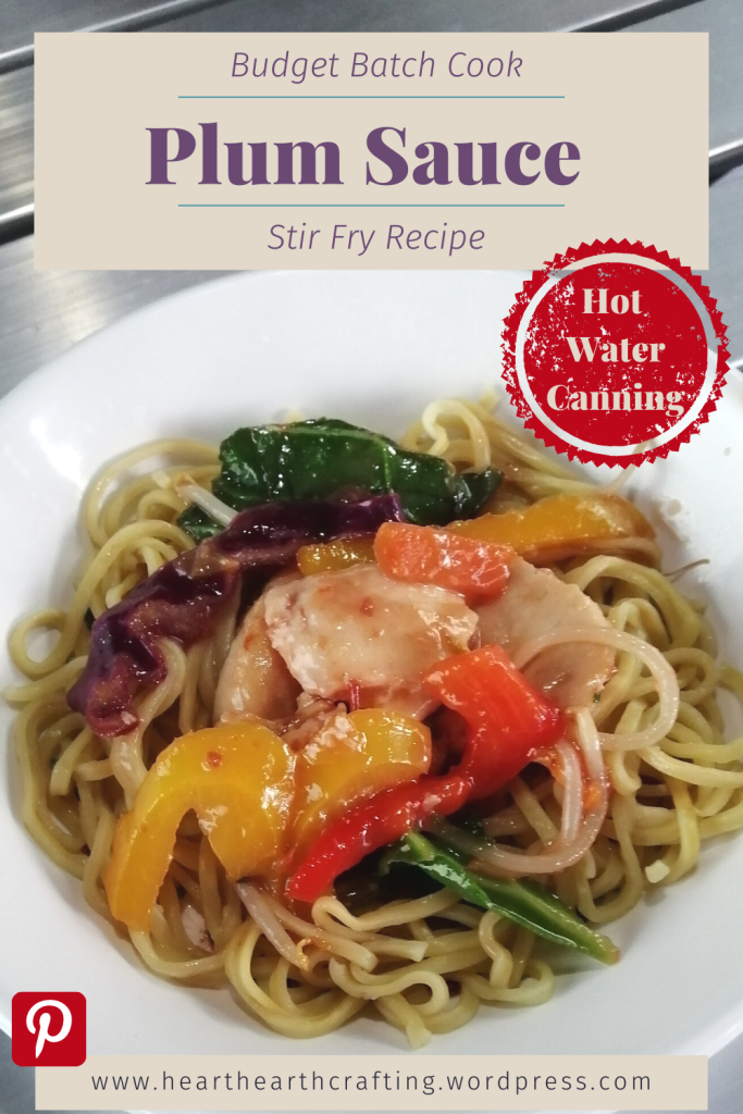 Plum Sauce Canning Recipe