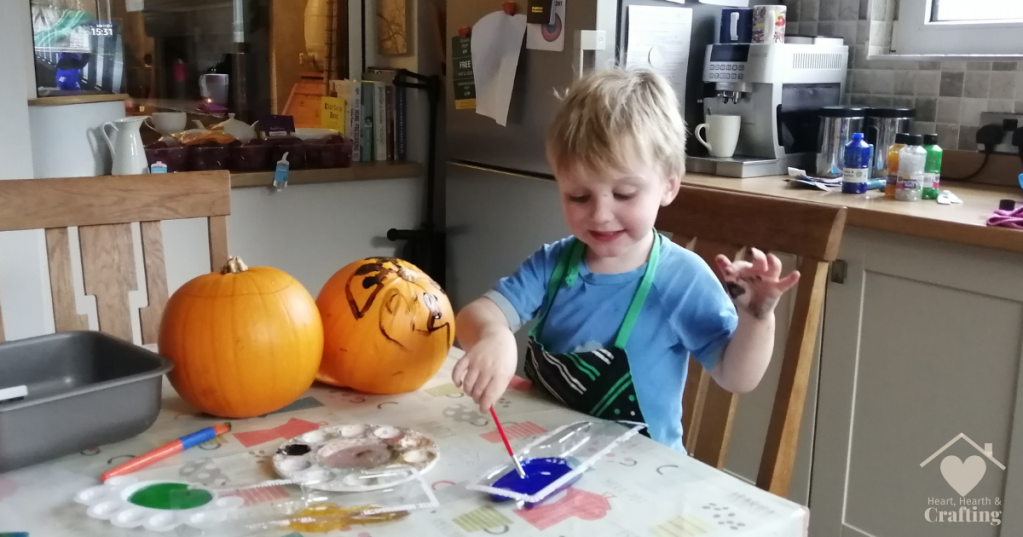 Pumpkin Decorating with Young Children