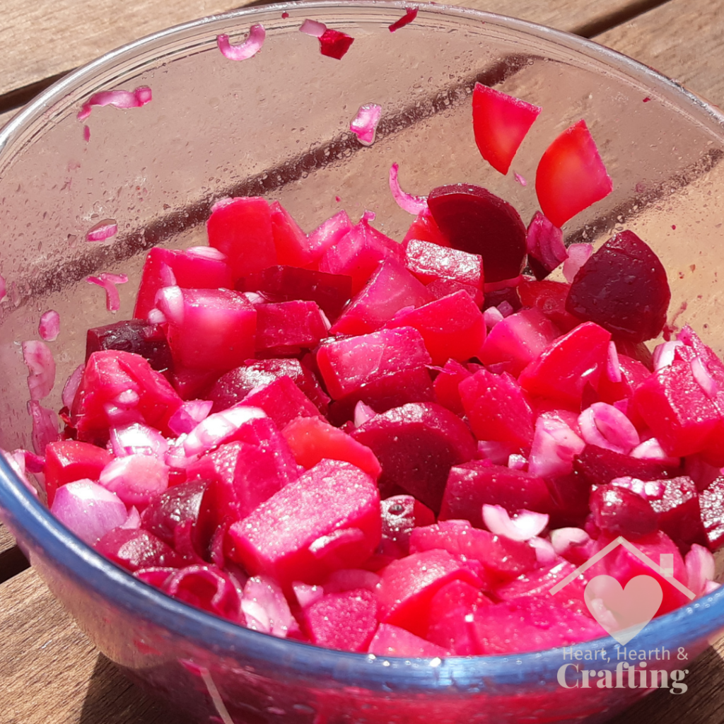 Home Grown Beetroot Salad Recipe