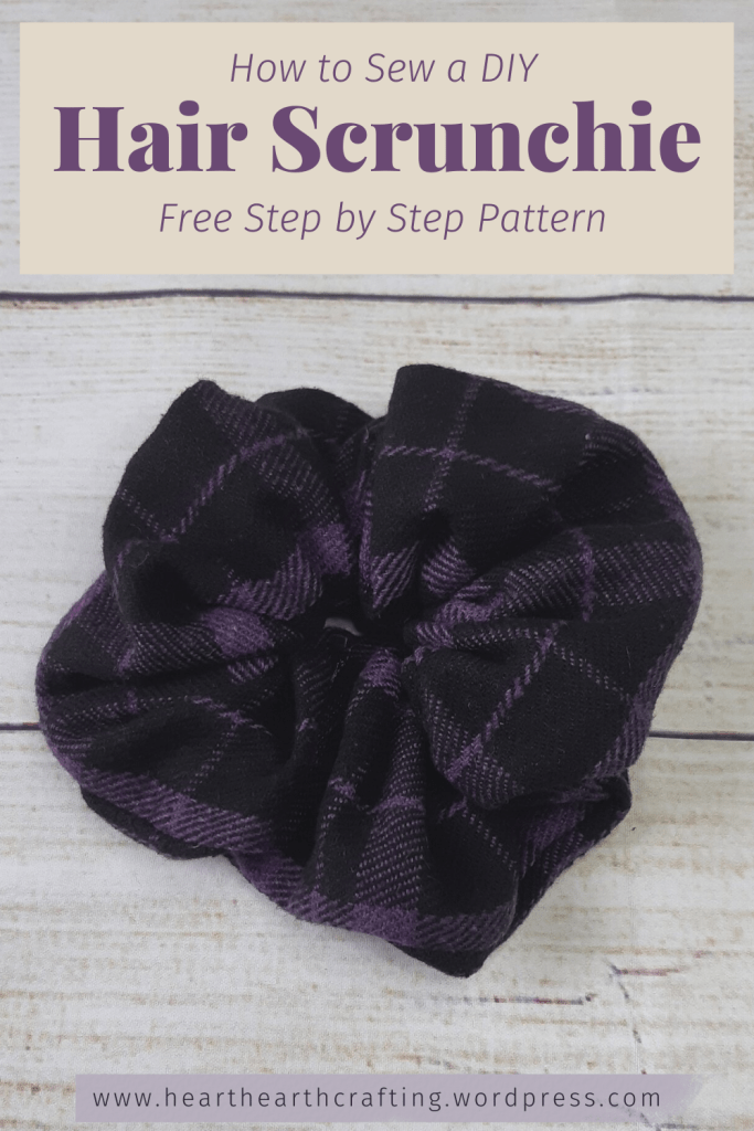 How to Sew a DIY Hair Scrunchie