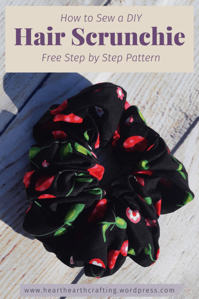 How to Sew a DIY Hair Scrunchie - Step 