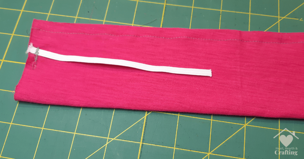 How to Sew a DIY Hair Scrunchie Step 5
