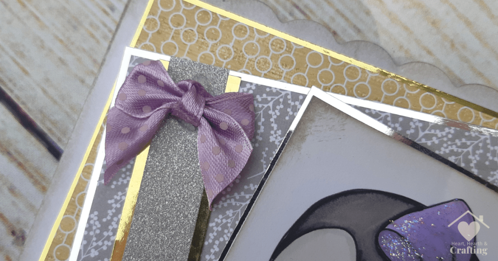 Polkadoodles Waddy & Wanda Penguin Hanging Bunting [Card Making Tutorial]