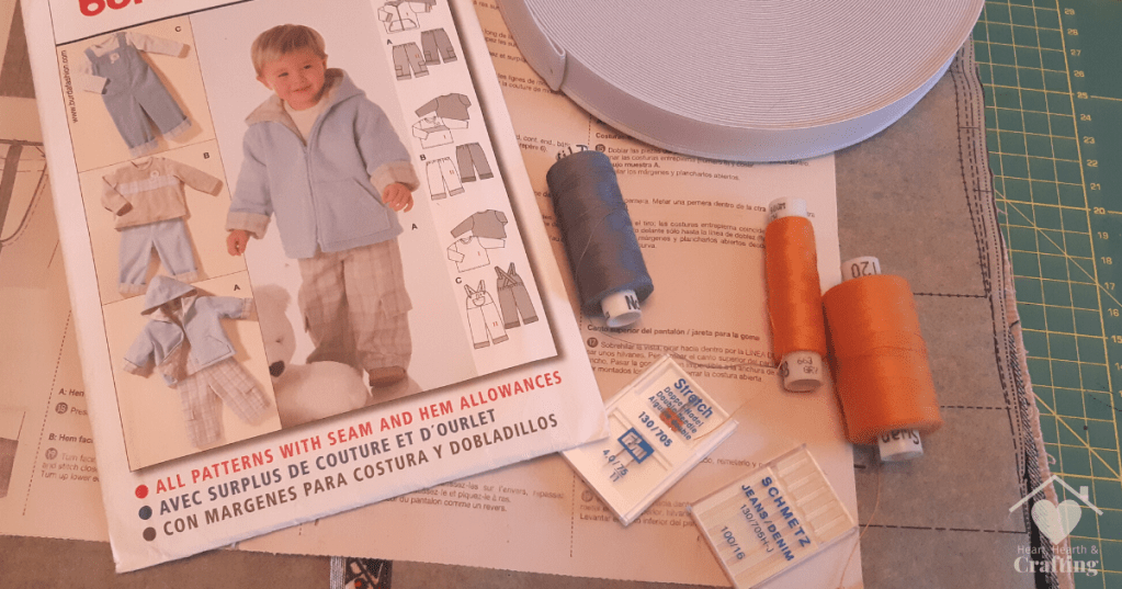 Sewing Kids Pants with Burda 9828 Plus a Grow With Me Option