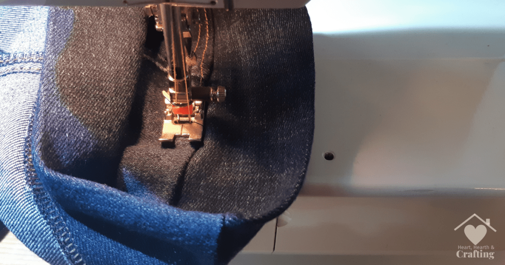 Sewing Grow with Me Pants with Burda 9828