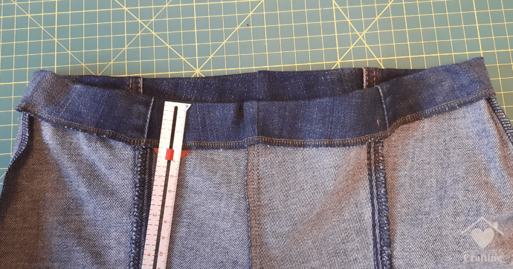 Sewing Grow with Me Pants with Burda 9828