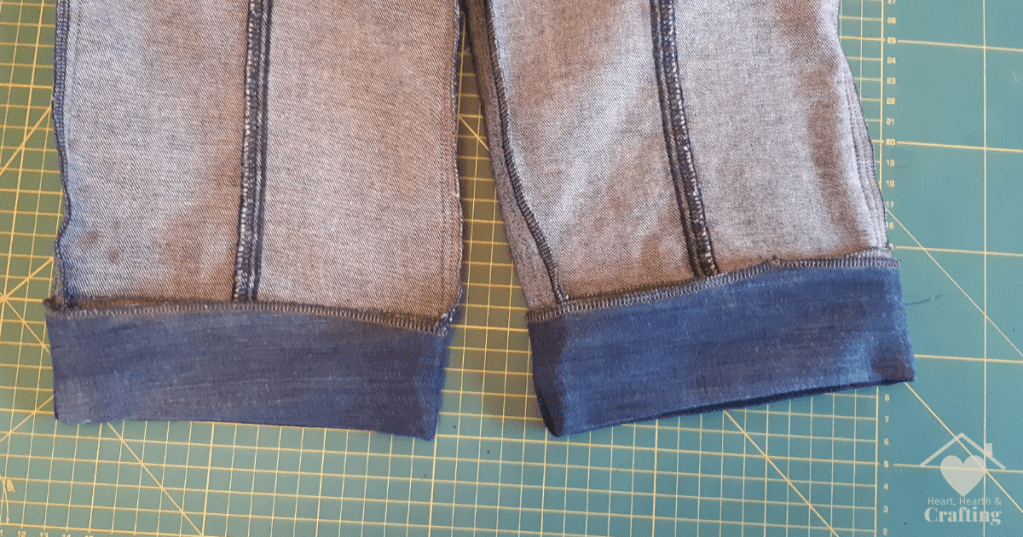 Sewing Grow with Me Pants with Burda 9828