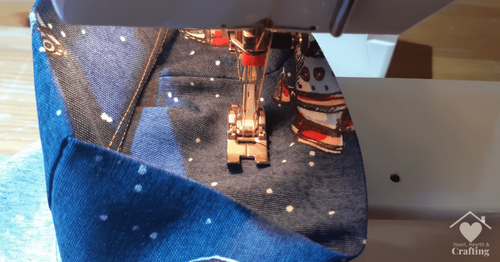 How to Sew Simple Denim Pants with Burda 9828