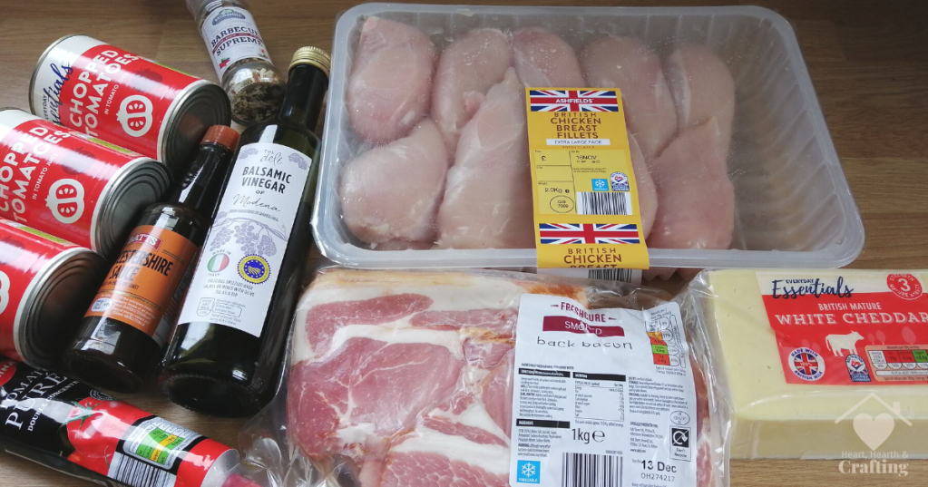 Hunters Chicken Batch Cook Recipe - Ingredients