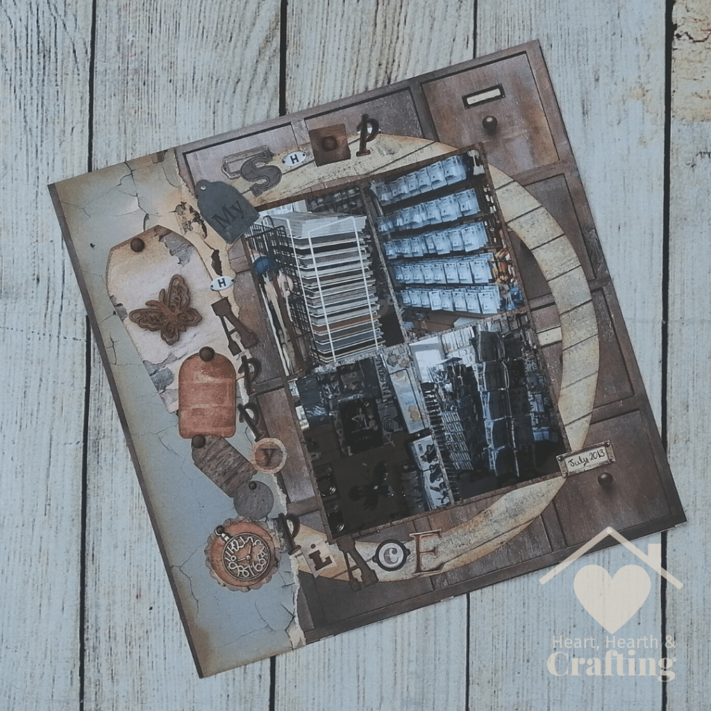 Mr Smiths Workshop Scrapbook Layout