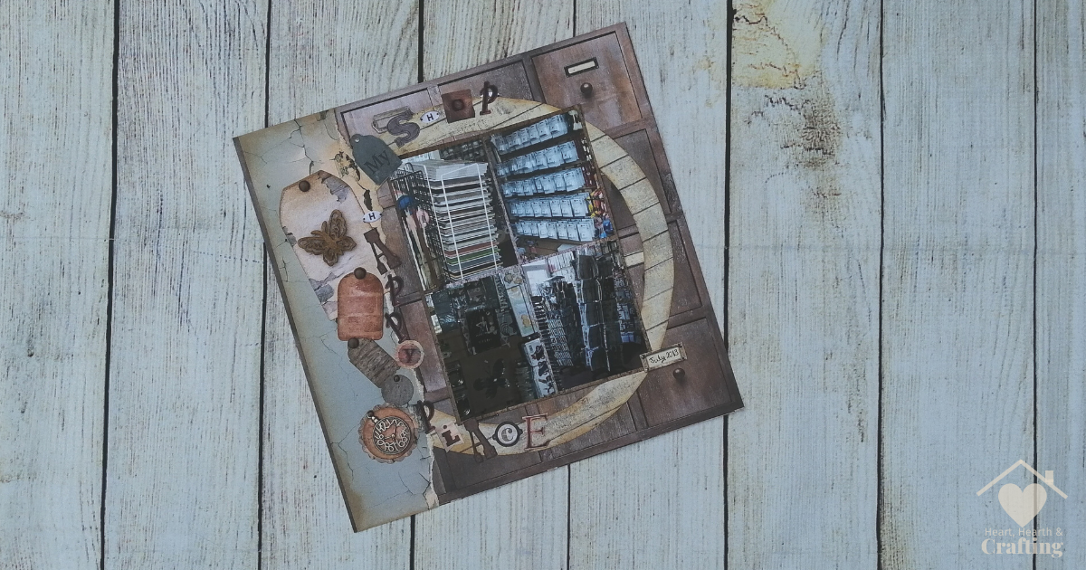 Mr Smiths Workshop Scrapbook Layout