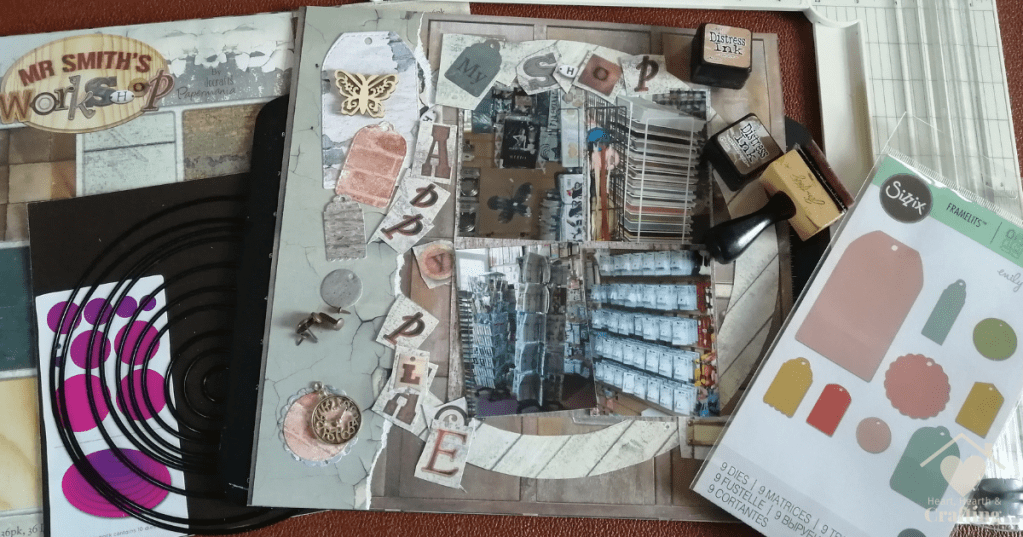 Mr Smiths Workshop Scrapbook Layout