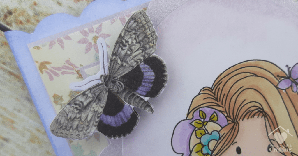 Winnie Sunshine Delight Cheeky Handmade Card - Embellishment