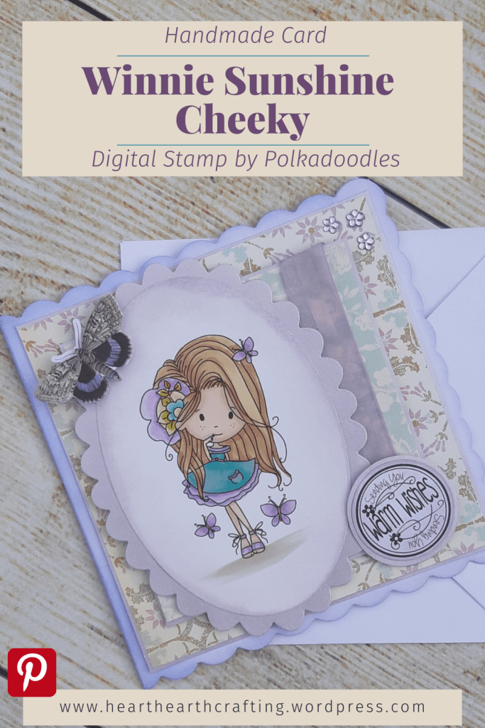 Winnie Sunshine Delight Cheeky Handmade Card - Pinterest Pin