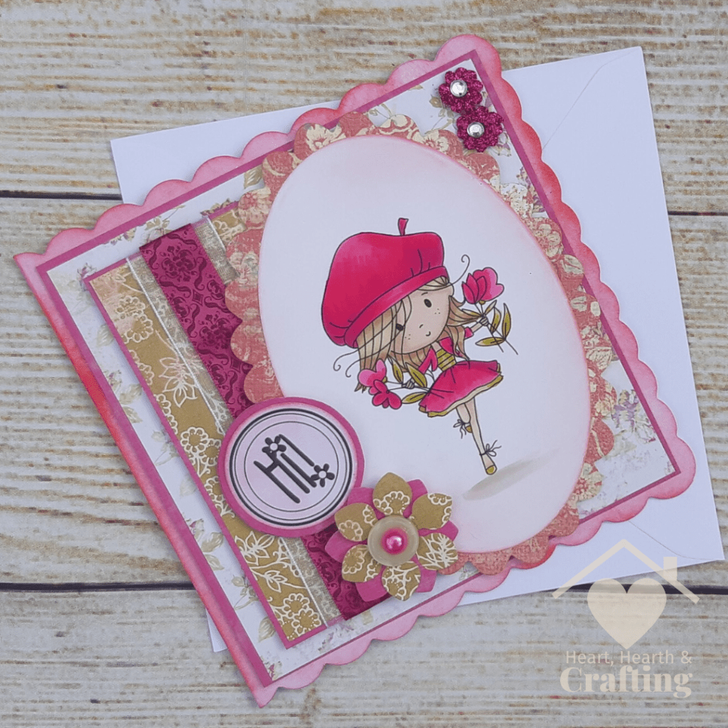 Winnie Sunshine Delight Happy Days Handmade Card