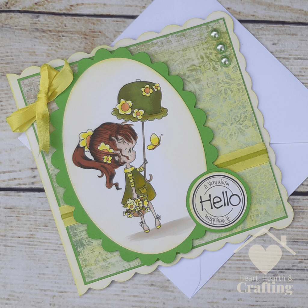 Winnie Sunshine Delights Handmade Card