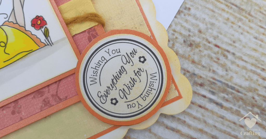Winnie Sunshine Delight Little Friends Handmade Card - Greeting