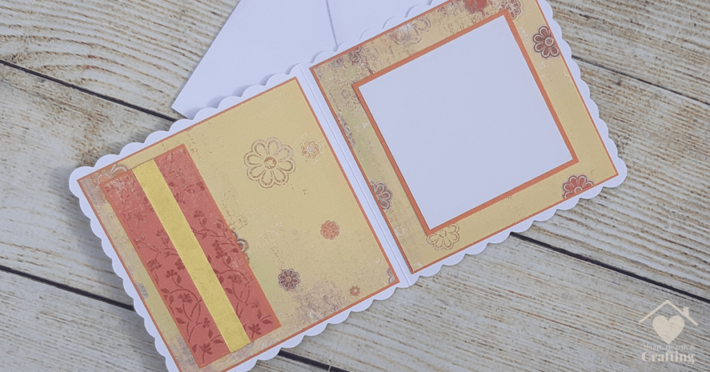 Winnie Sunshine Delight Little Friends Handmade Card - Inside