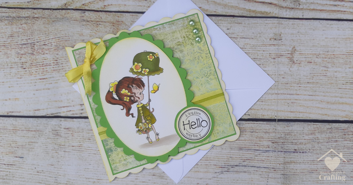 How To Create Girly Handmade Cards With Alcohol Markers