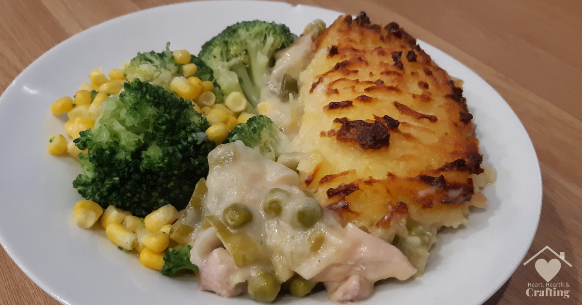 Chicken and Potato Pie – Batch Cook Recipe
