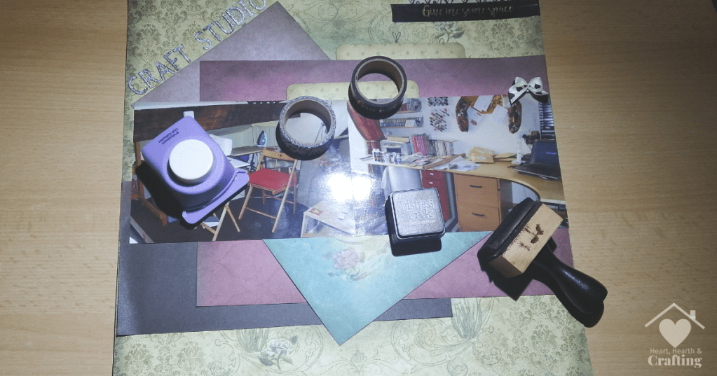 Craft Studio Scrapbook Layout Materials