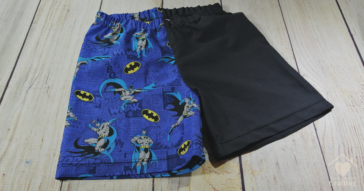 How to Sew Affordable Kids Character Shorts plus a Free Sewing Pattern