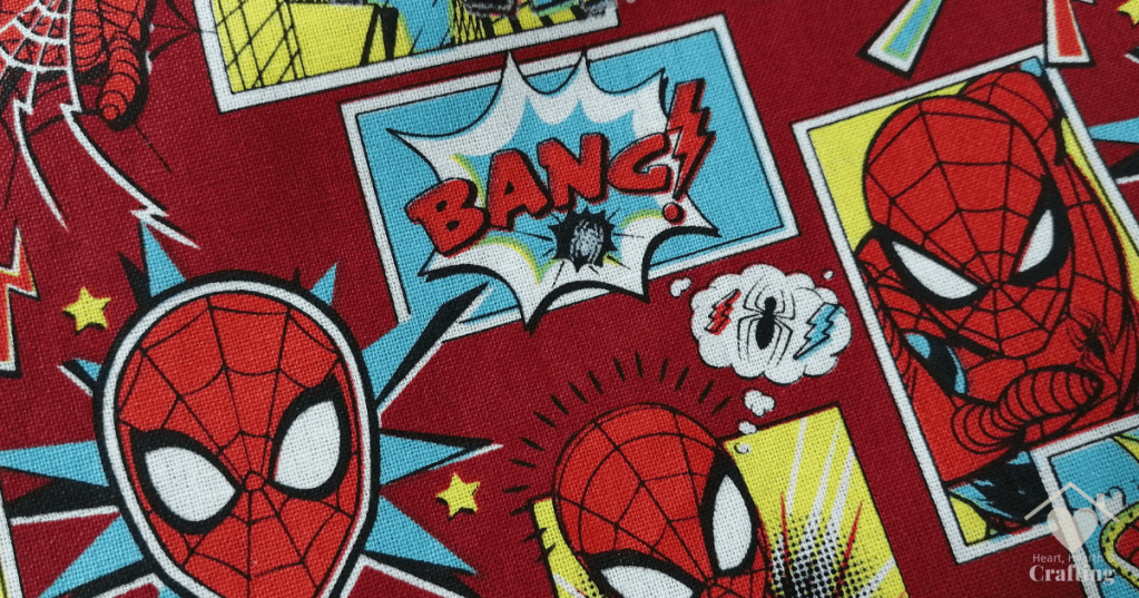 Spiderman fabric