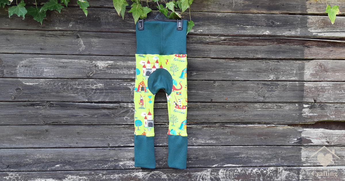 Max and Meena’s Maxaloones Grow With Me Pants Sewing Project – Knights and Dragons