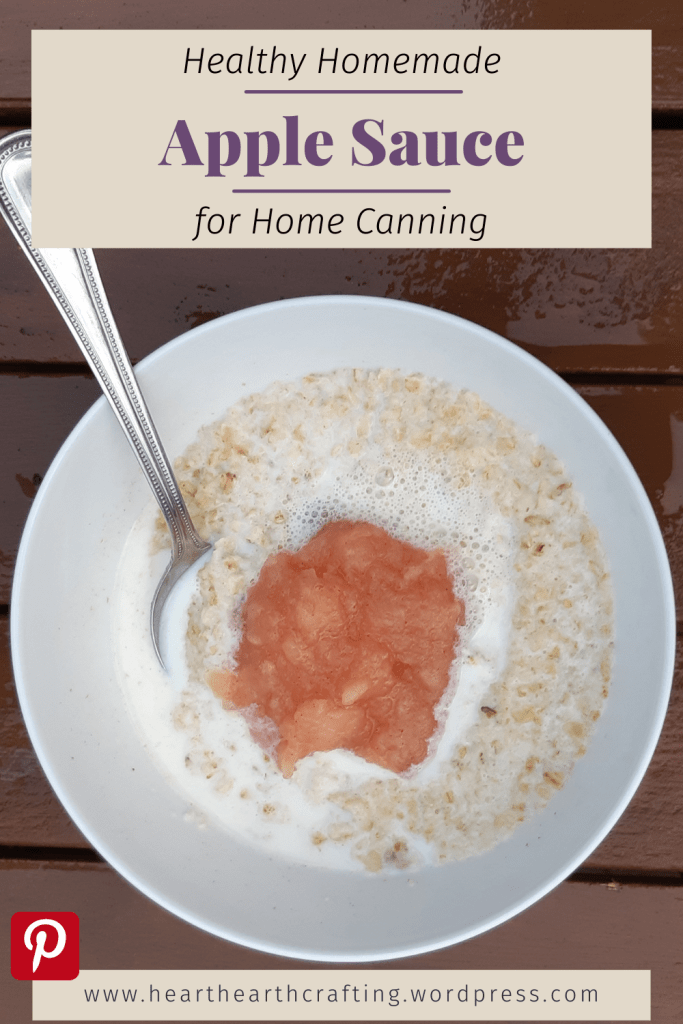 Apple Sauce Recipe for Home Canning