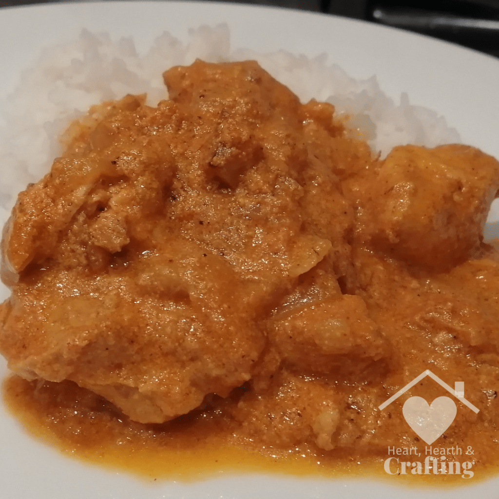 Slow Cooker Creamy Chicken Curry - Batch Cook Recipe