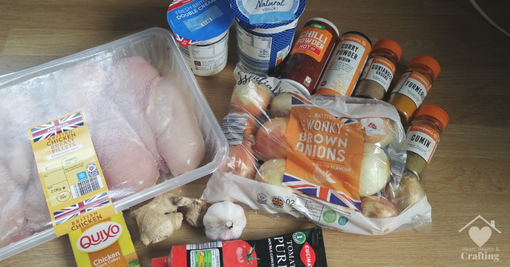 Slow Cooker Creamy Chicken Curry - Batch Cook Recipe